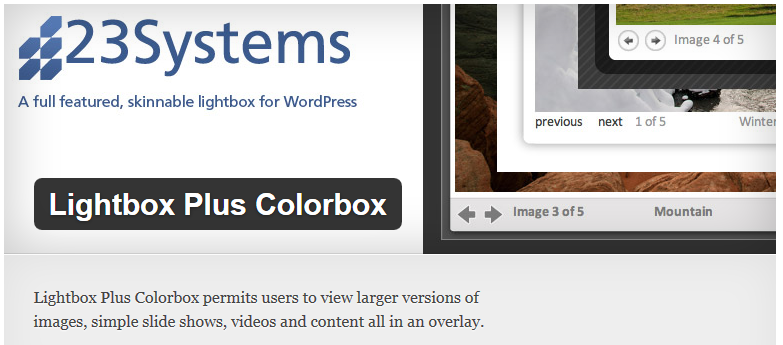 Vida y muerte de un plugin de WordPress: Lightbox Plus Colorbox by Dan Zappone